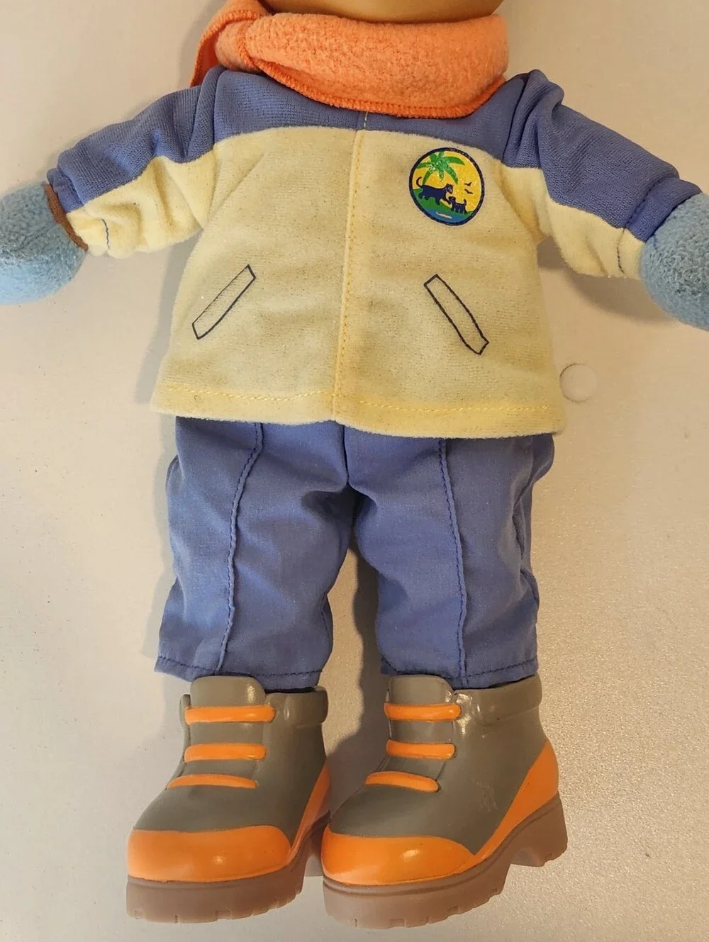 2006 Fisher-Price Nick Jr. Diego Go Huggable Diego Doll Winter Scarf Outfit